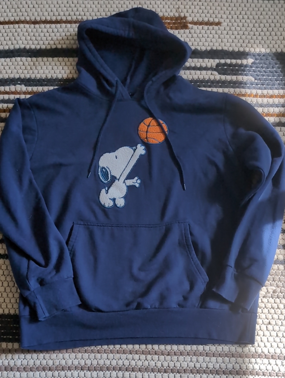 Peanuts Hoodie with Snoopy Basketball Graphic